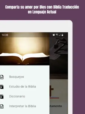 Biblia Lenguaje Actual TLA android App screenshot 0