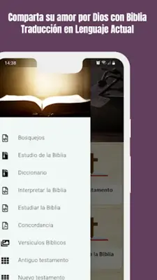 Biblia Lenguaje Actual TLA android App screenshot 16