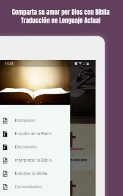 Biblia Lenguaje Actual TLA android App screenshot 8